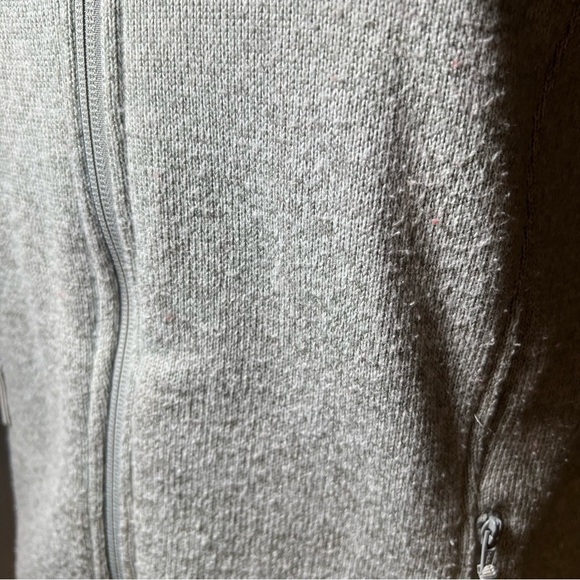 Vineyard Vines Martha’s Vineyard Full Zip Knit Fleece Vest Gray Size Small Fall - Picture 15 of 16